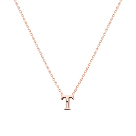 Diamond necklace Flat Line T