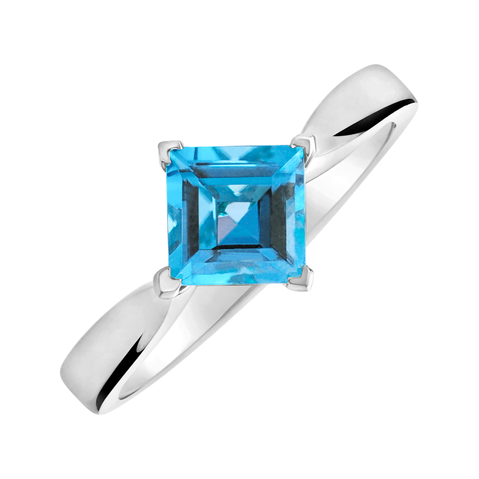 Ring with Topaz Swiss Bonbon