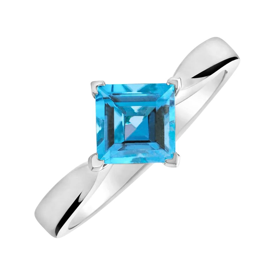 Ring with Topaz Swiss Bonbon