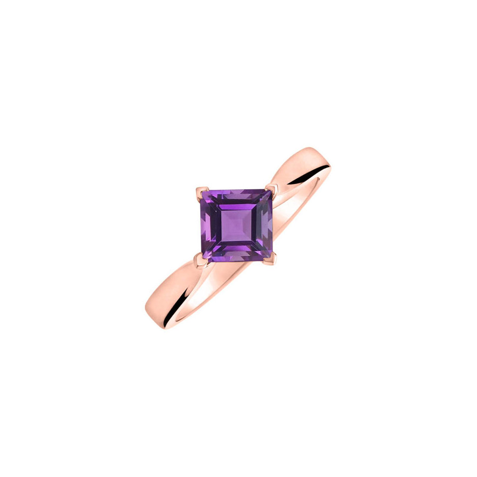 Ring with Amethyst Brazil Bonbon