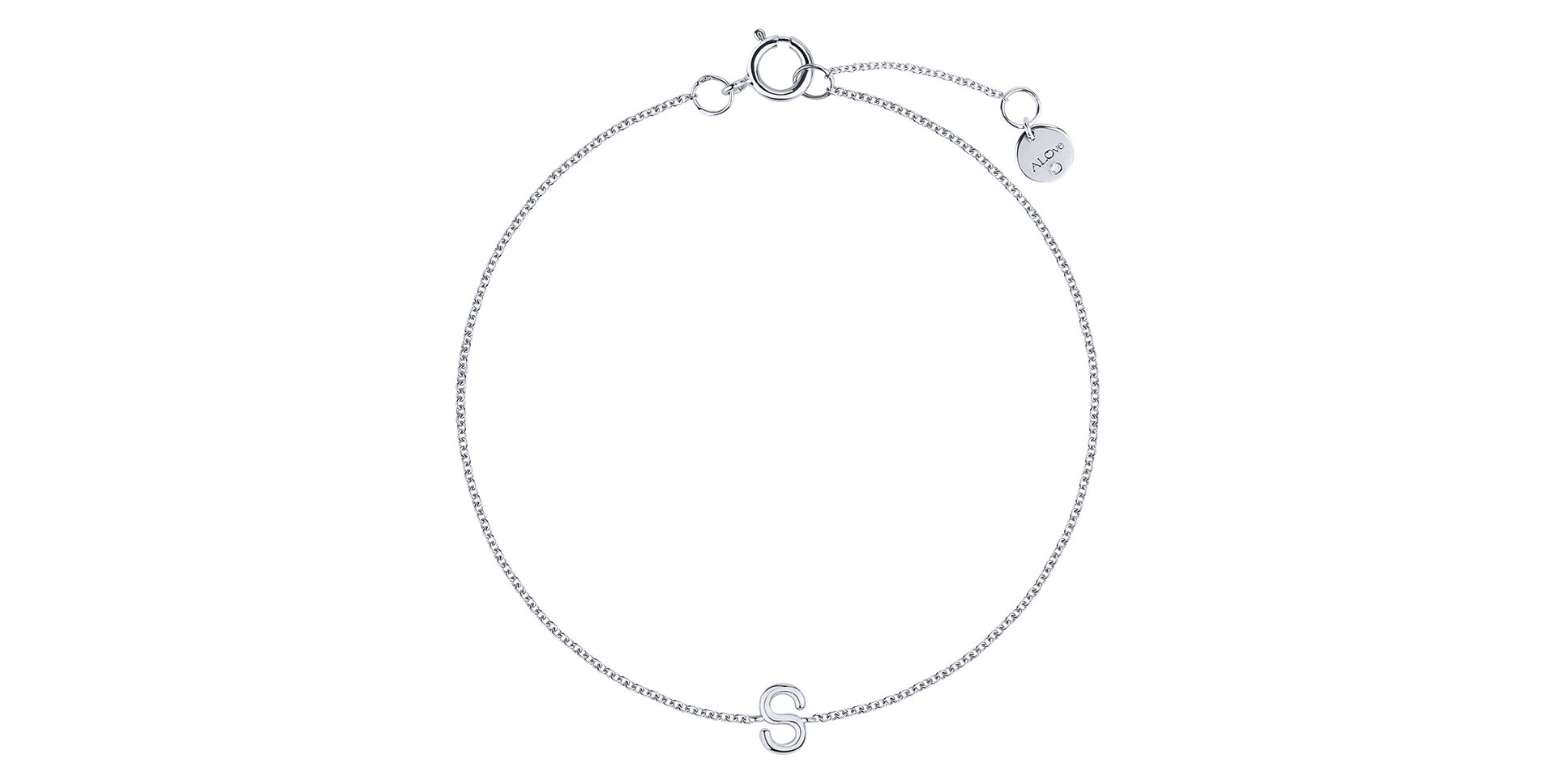 Diamond bracelet Round Line S