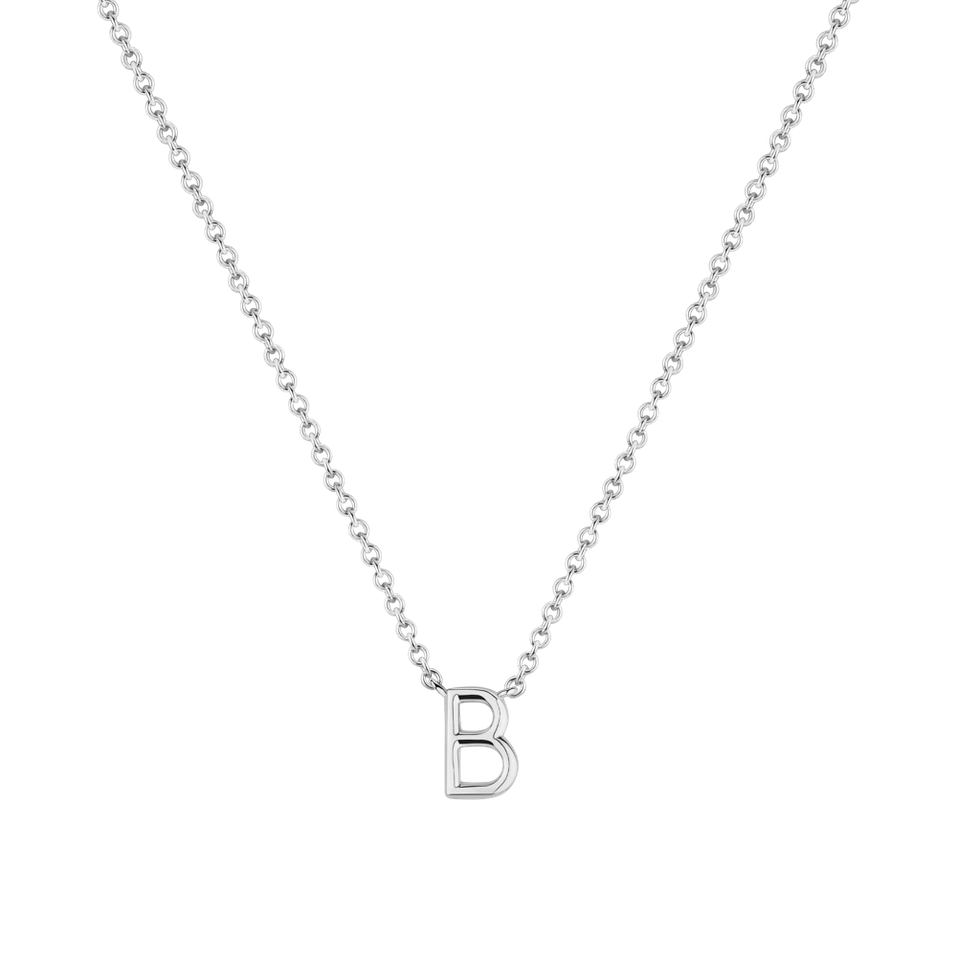 Diamond necklace Round Line B