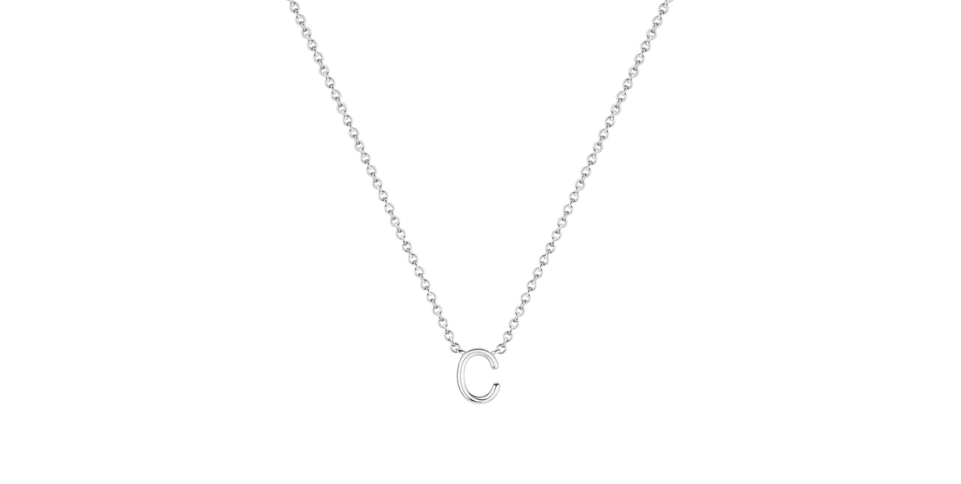 Diamond necklace Round Line C