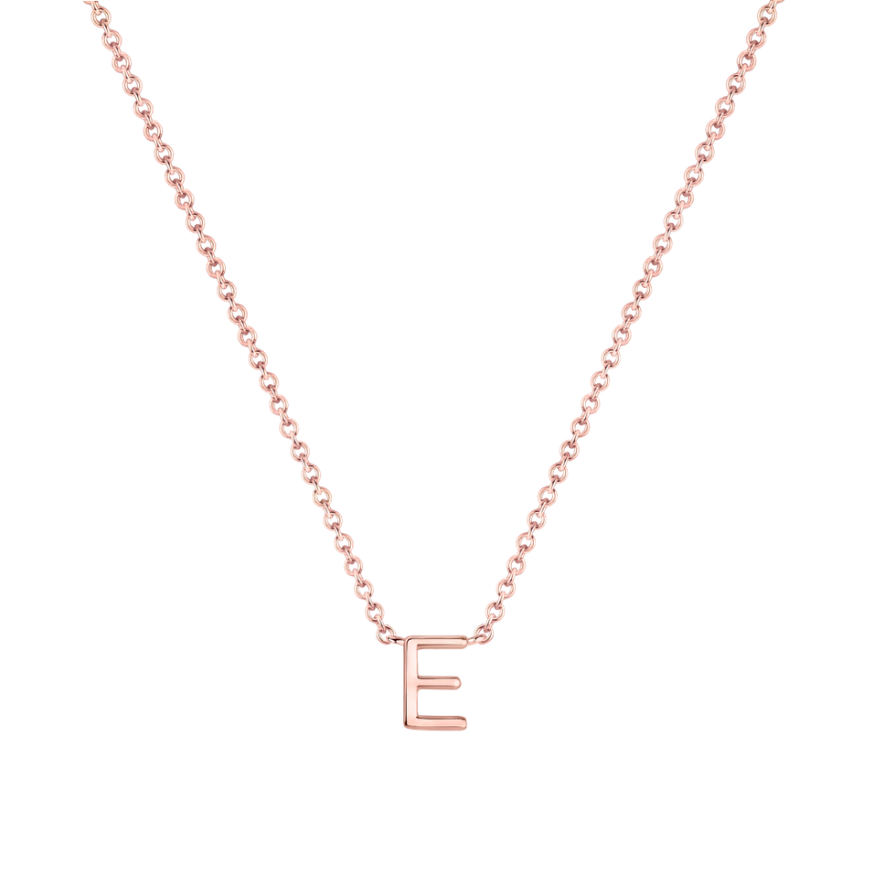 Diamond necklace Round Line E