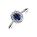 Diamond ring with Sapphire Sapphire Destiny2