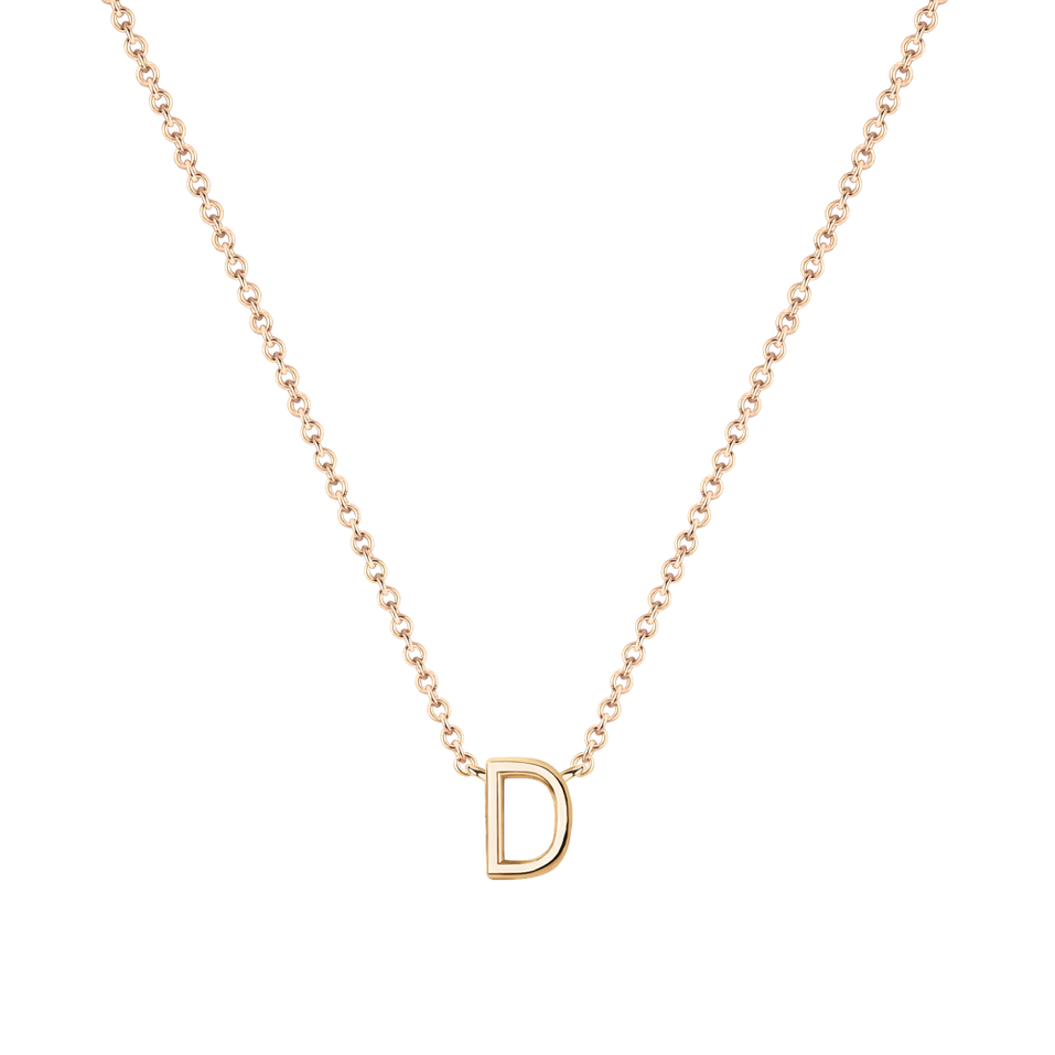Diamond necklace Round Line D