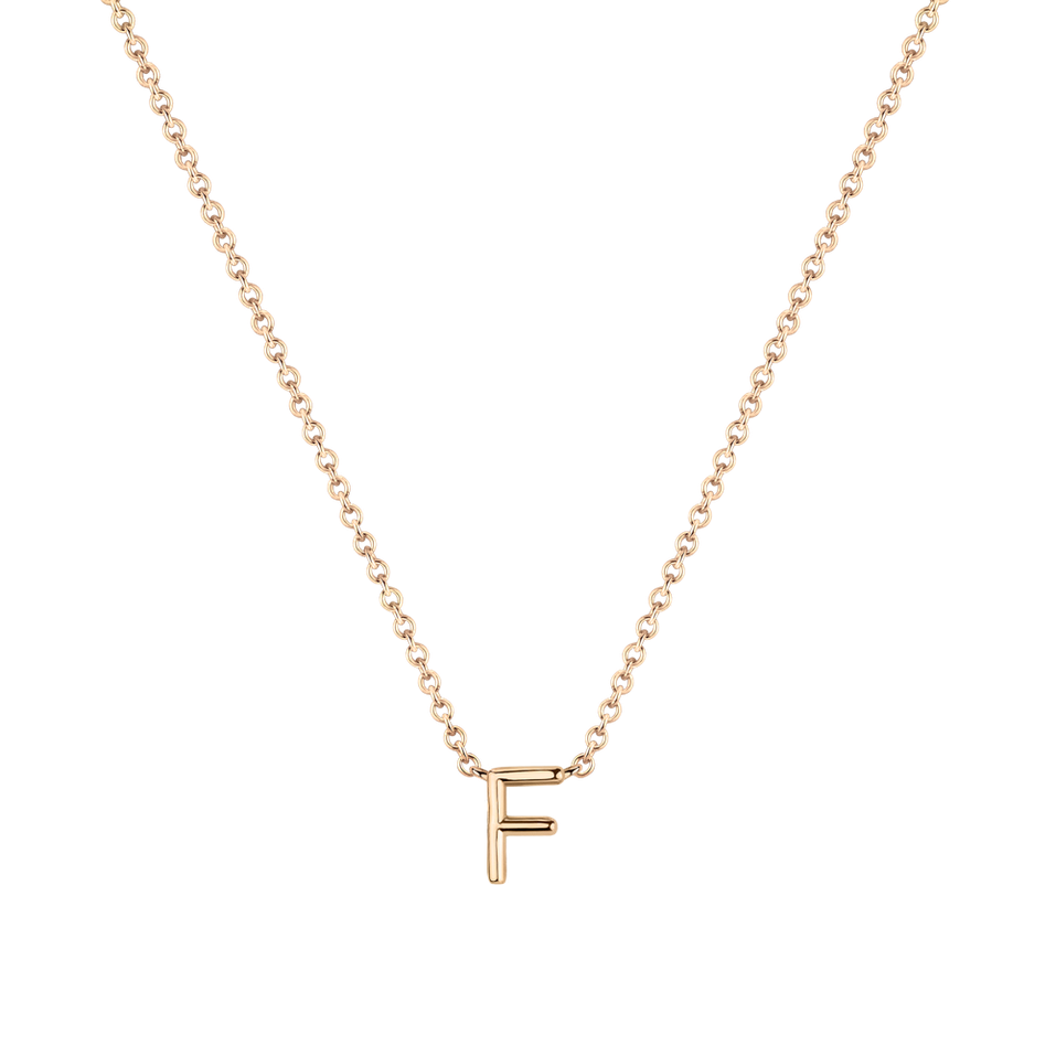 Diamond necklace Round Line F