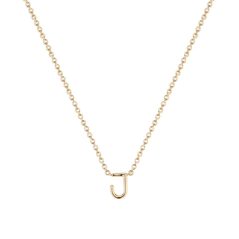 Diamond necklace Round Line J