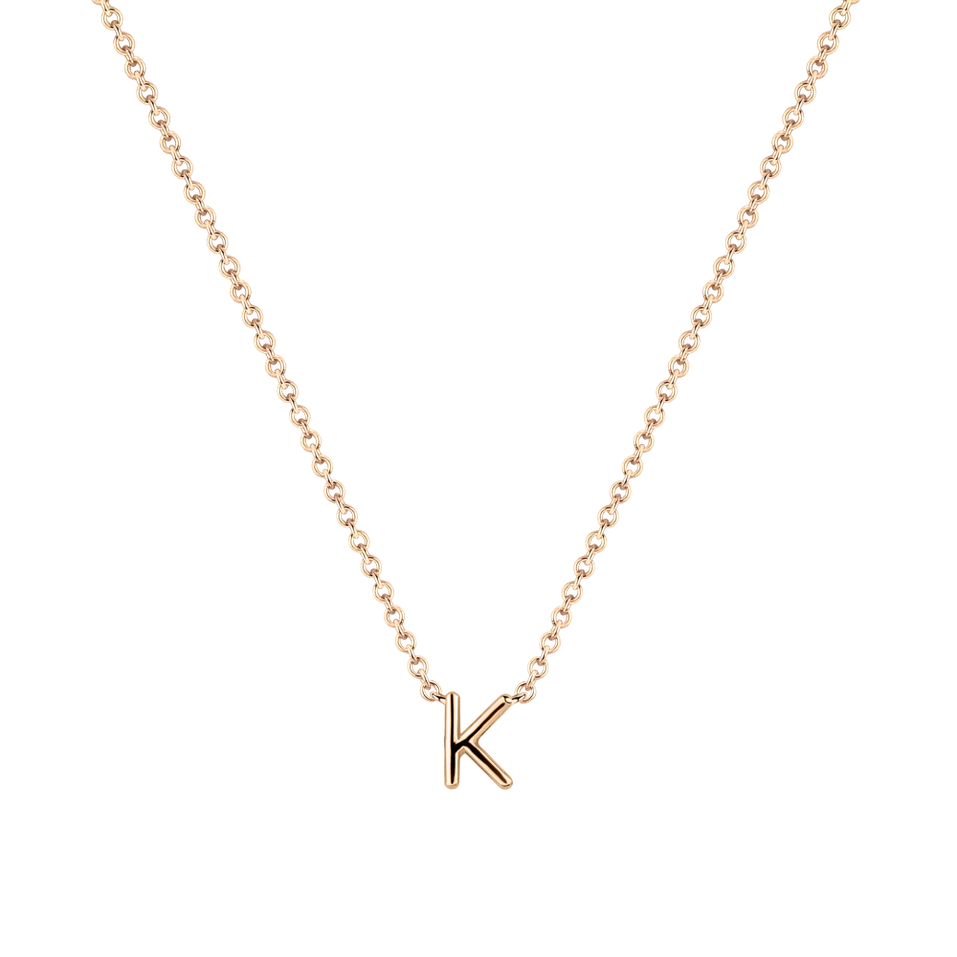 Diamond necklace Round Line K