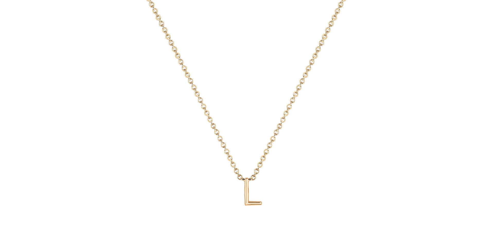 Diamond necklace Round Line L