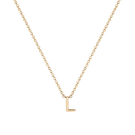 Diamond necklace Round Line L