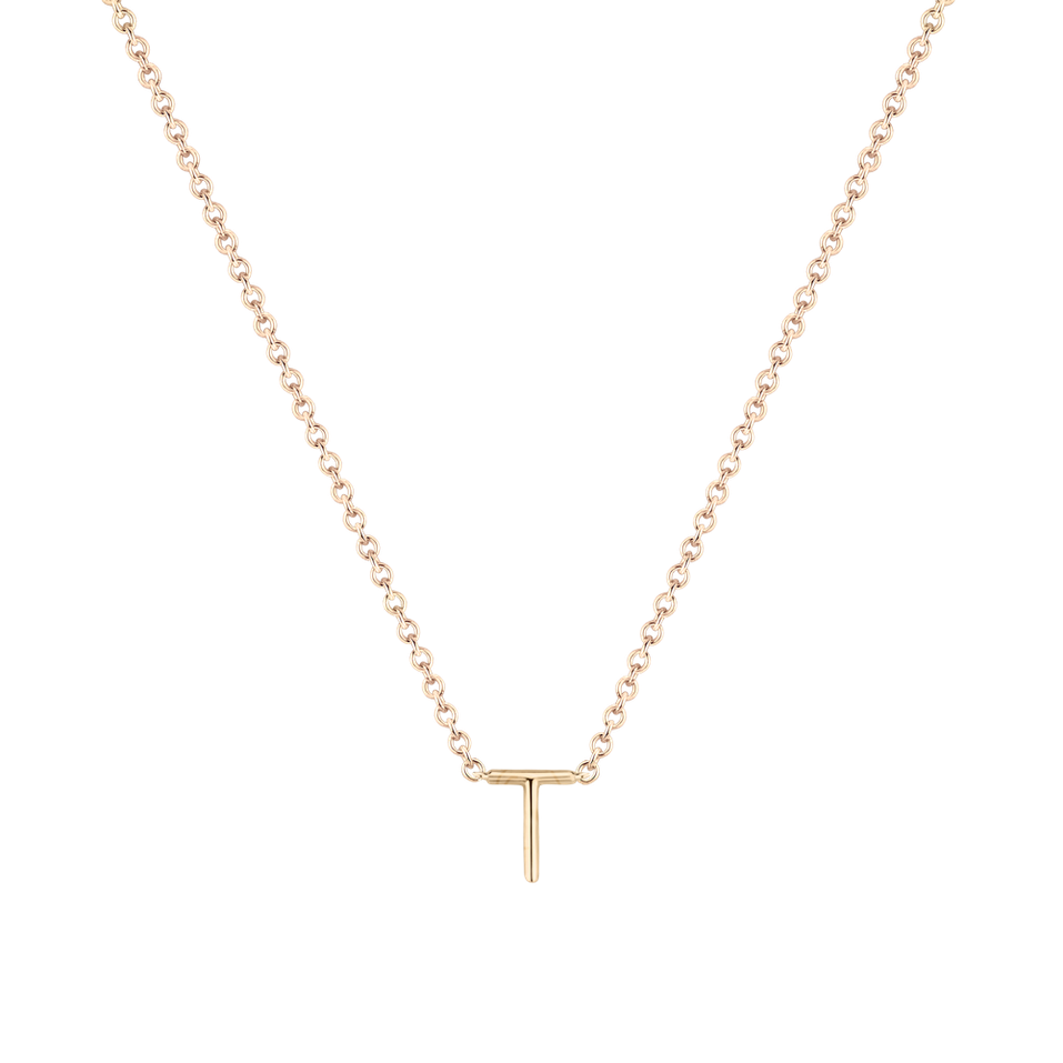 Diamond necklace Round Line T