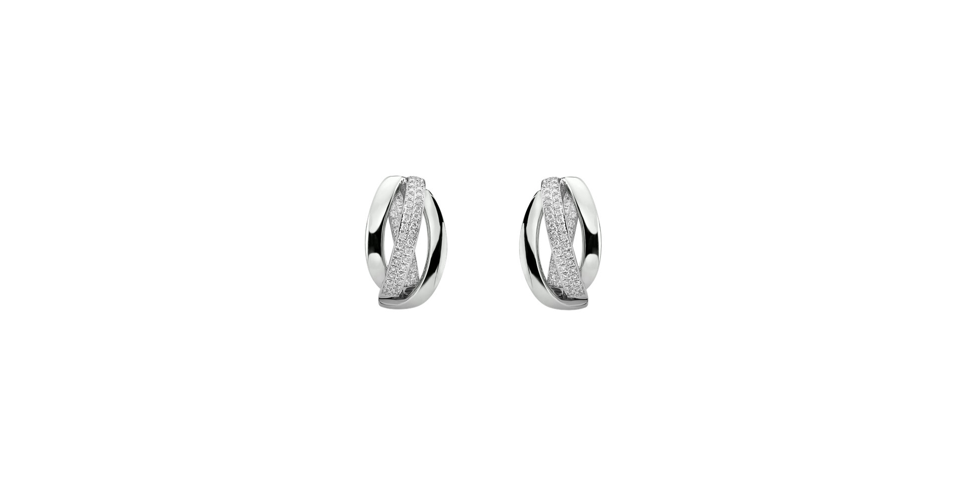 Diamond earrings Charming Ray