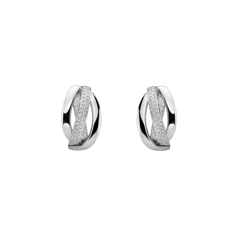 Diamond earrings Charming Ray