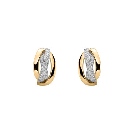 Diamond earrings Charming Ray