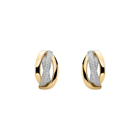 Diamond earrings Charming Ray