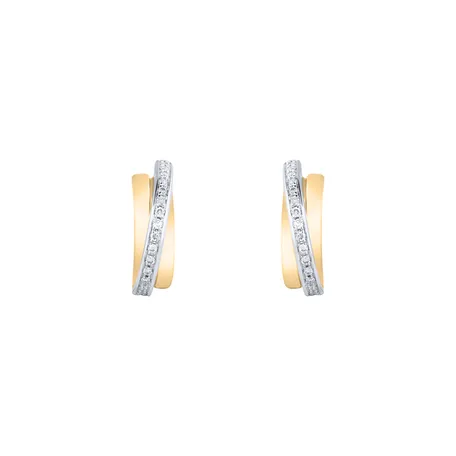 Diamond earrings Dream Wings