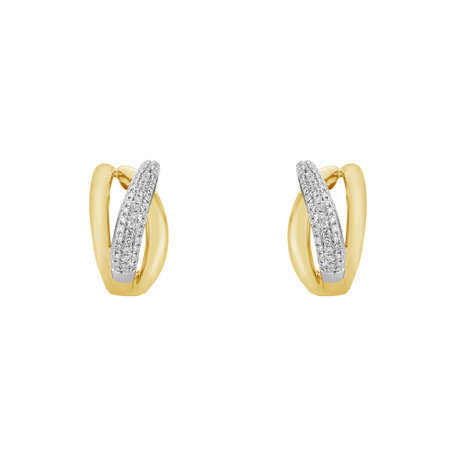 Diamond earrings Sunshine Streamer
