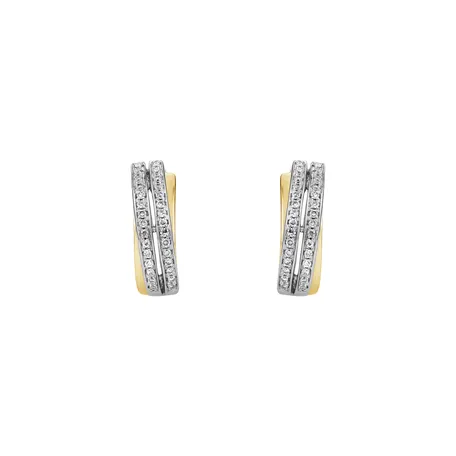 Diamond earrings Precious Sunray