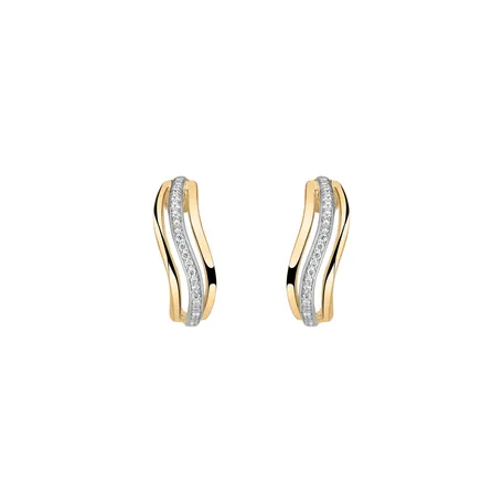 Diamond earrings Midnight Sea