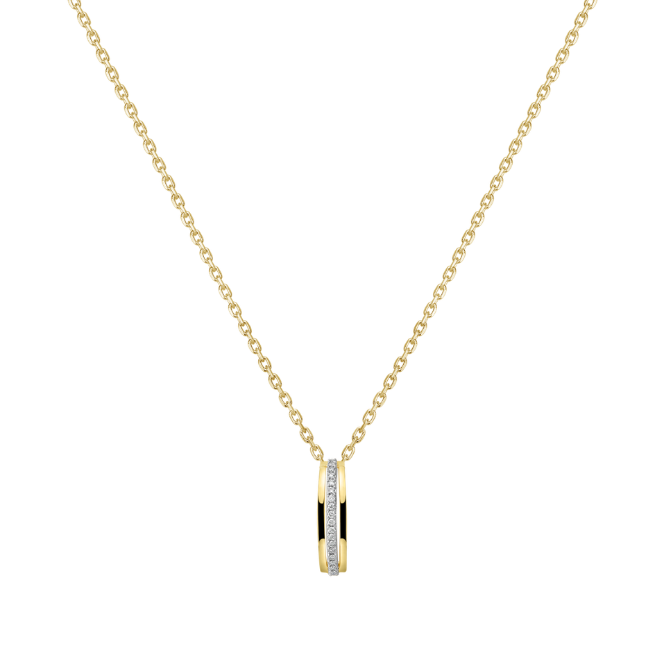 Diamond pendant Elegant Line