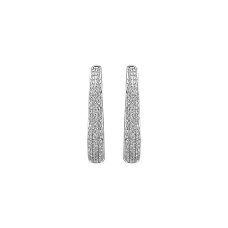 Diamond earrings Eden Diamonds