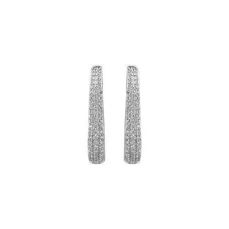 Diamond earrings Eden Diamonds