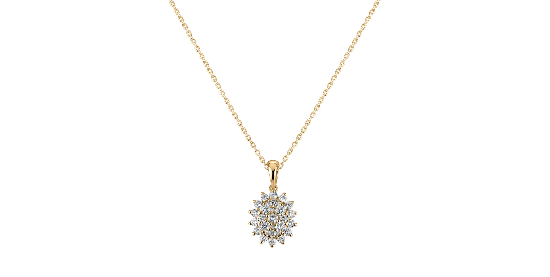 Diamond pendant Midnight Star
