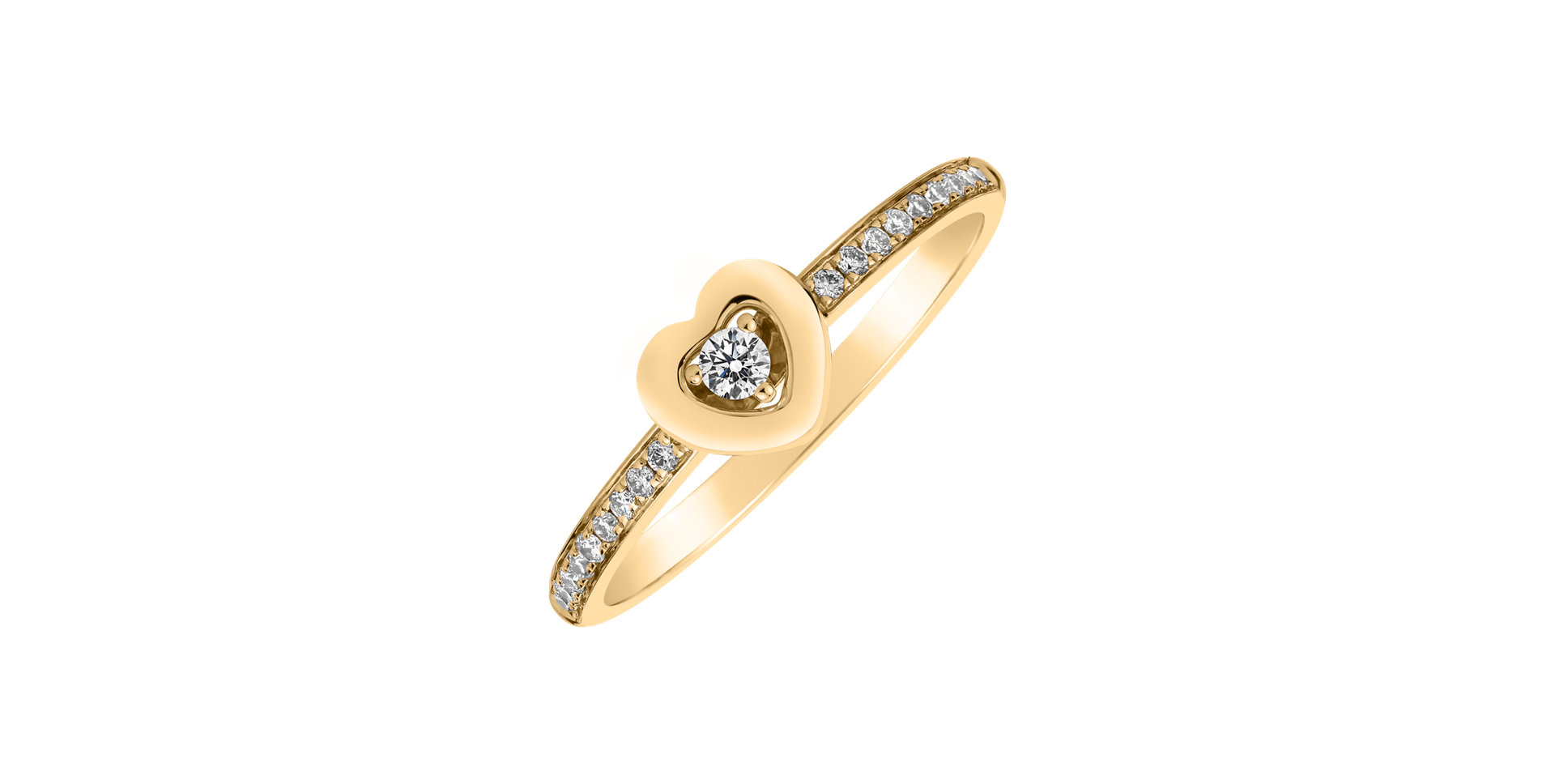 Diamond ring Tender Heart
