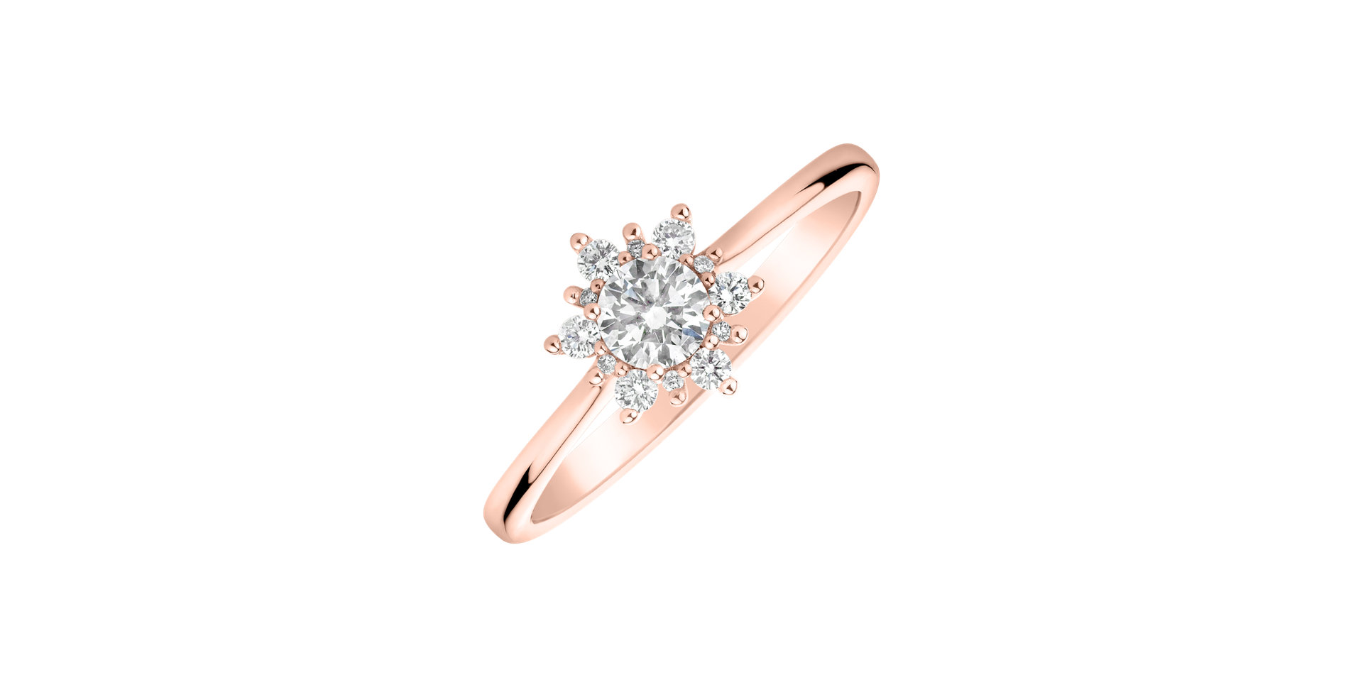 Diamond ring Glowing Starlet