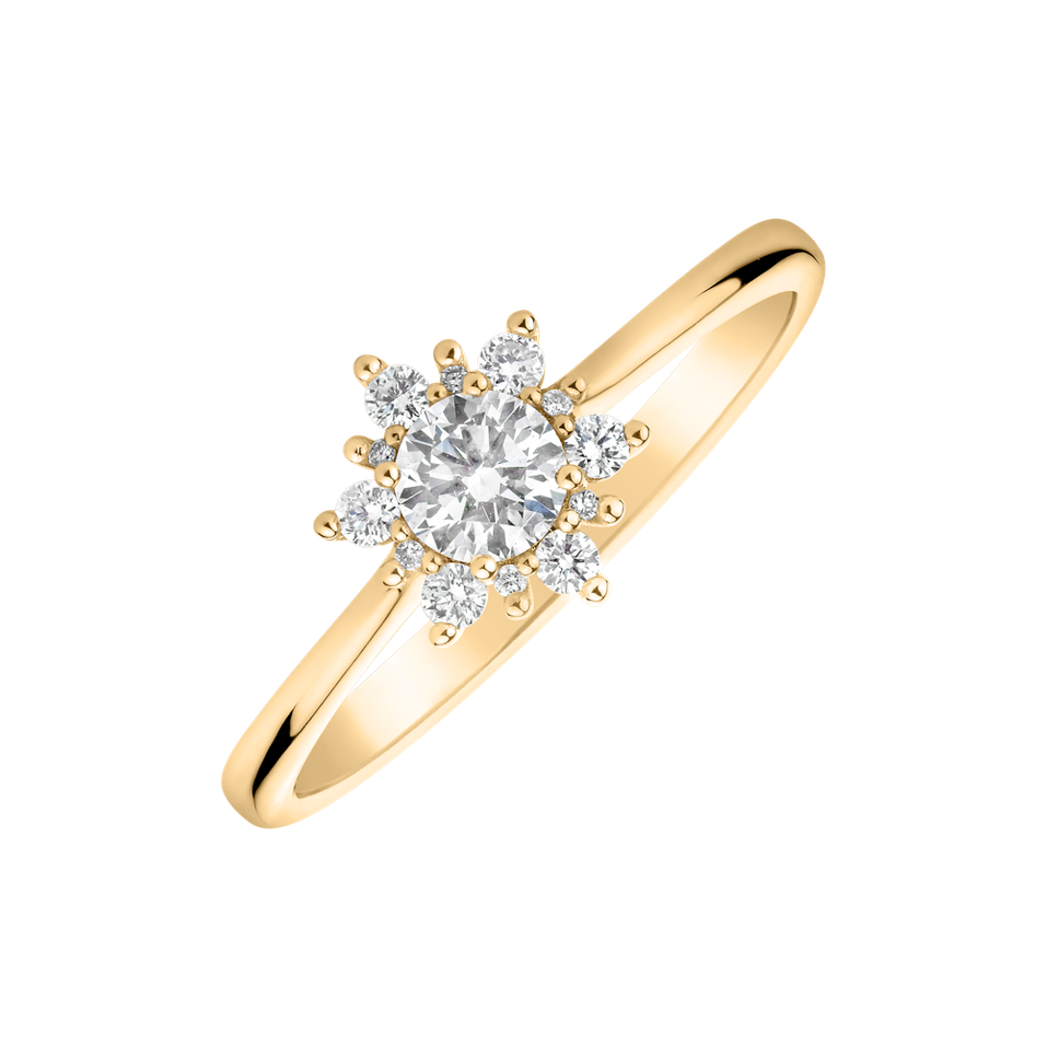 Diamond ring Glowing Starlet