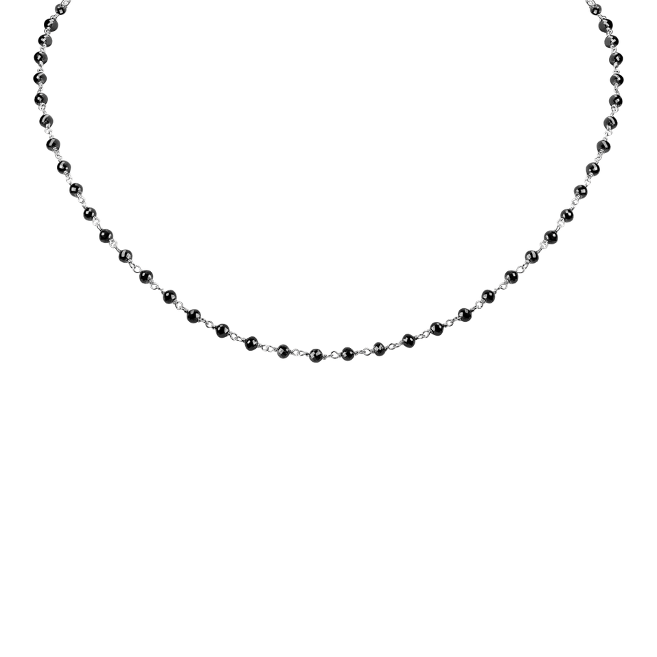 Diamond necklace Dark Melody
