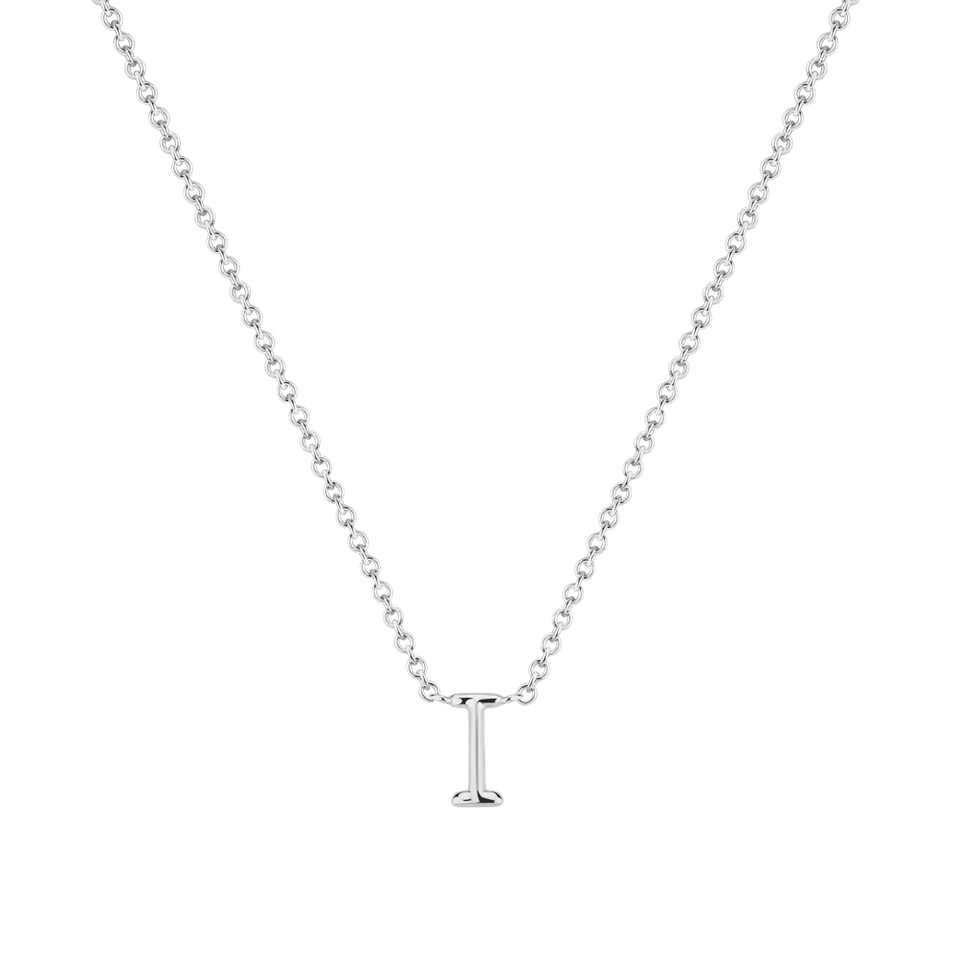 Diamond necklace Round Line I