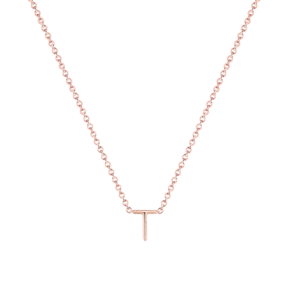 Diamond necklace Round Line T