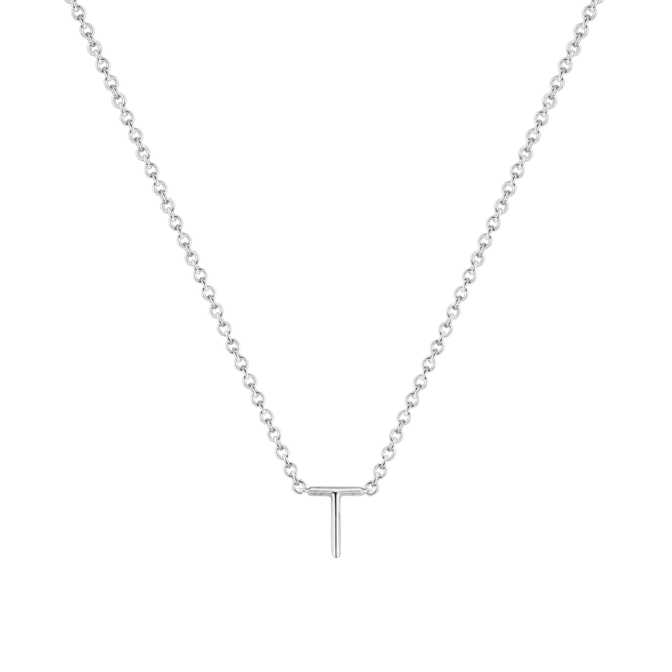 Diamond necklace Round Line T