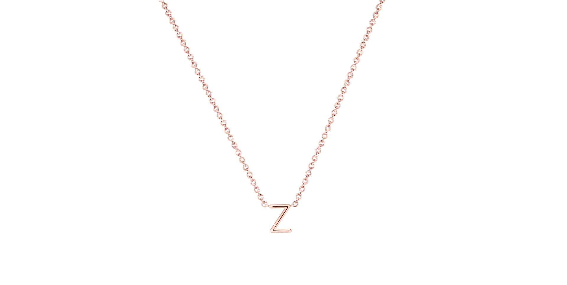 Diamond necklace Round Line Z