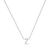 Diamond necklace Round Line Z2