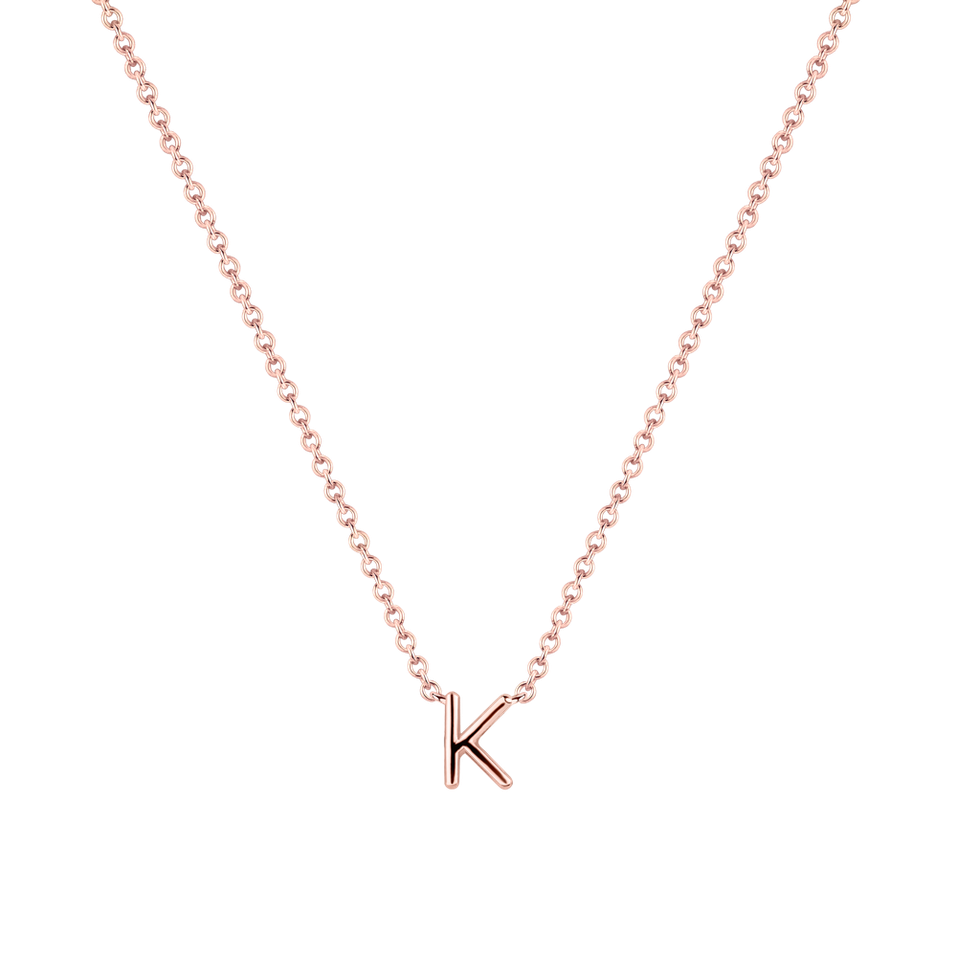 Diamond necklace Round Line K