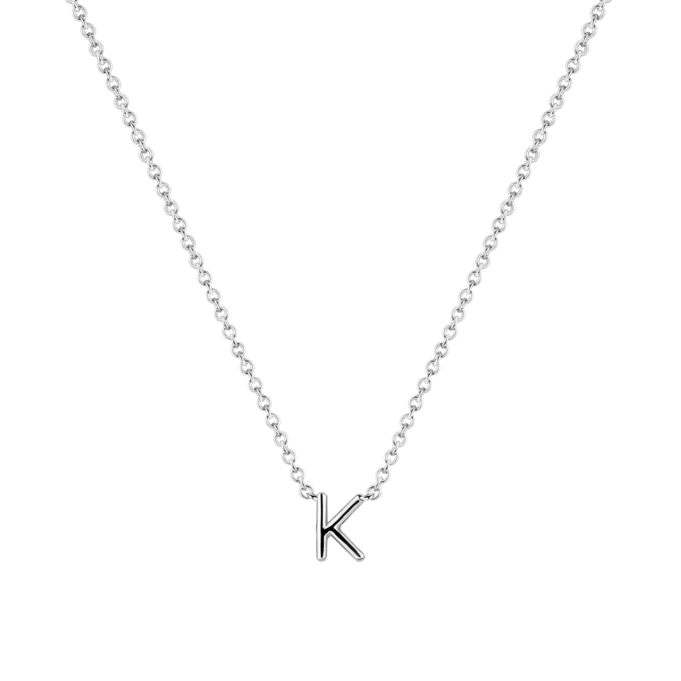 Diamond necklace Round Line K
