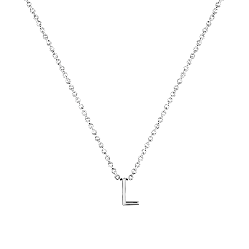 Diamond necklace Round Line L