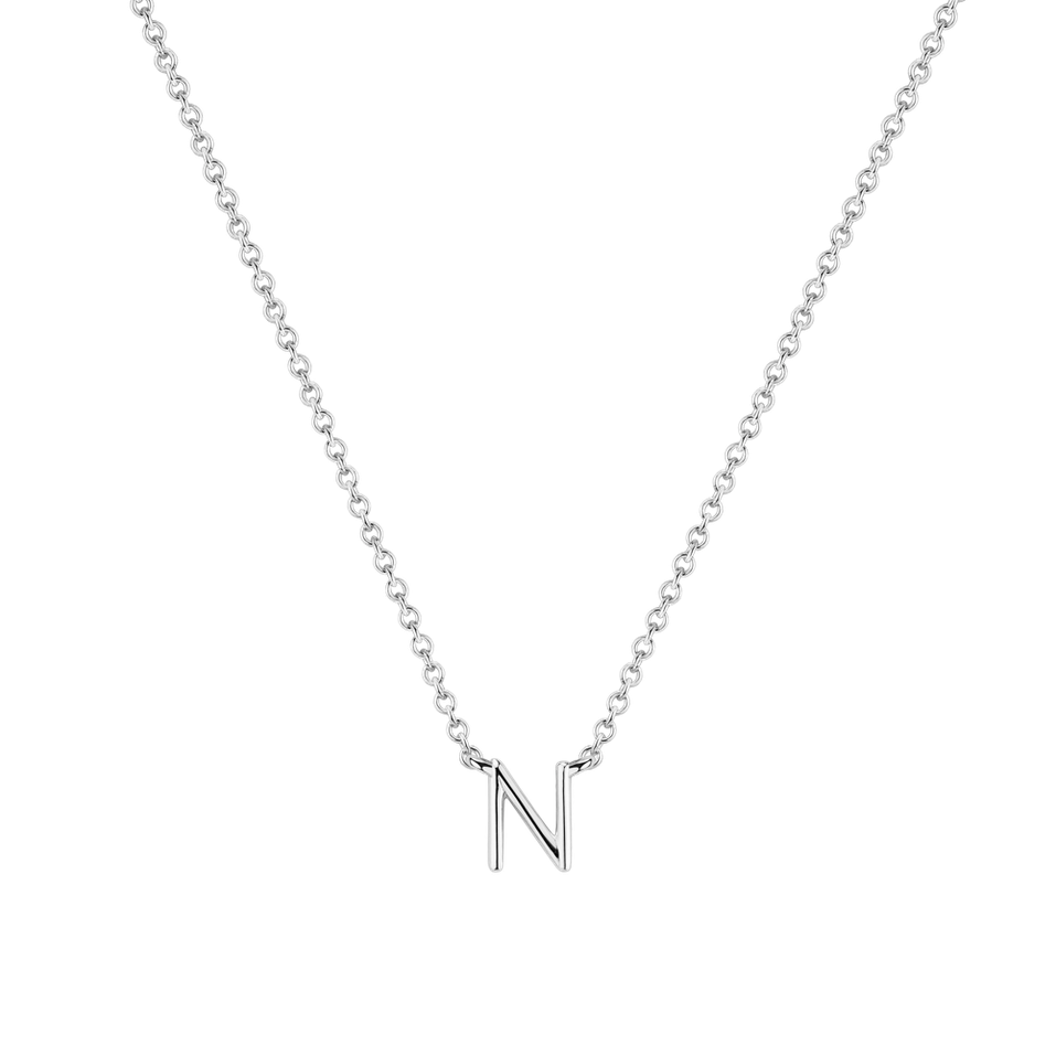 Diamond necklace Round Line N