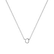 Diamond necklace Round Line O2