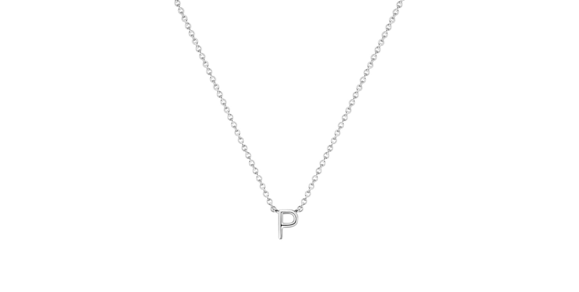 Diamond necklace Round Line P