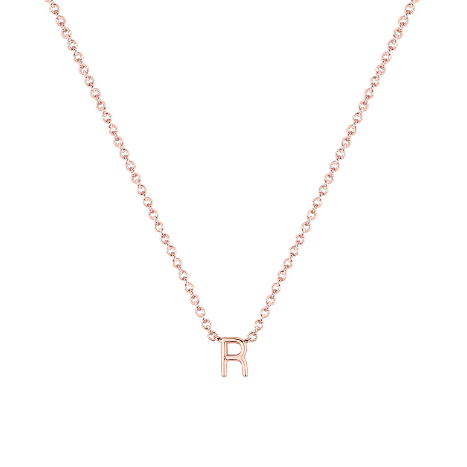 Diamond necklace Round Line R
