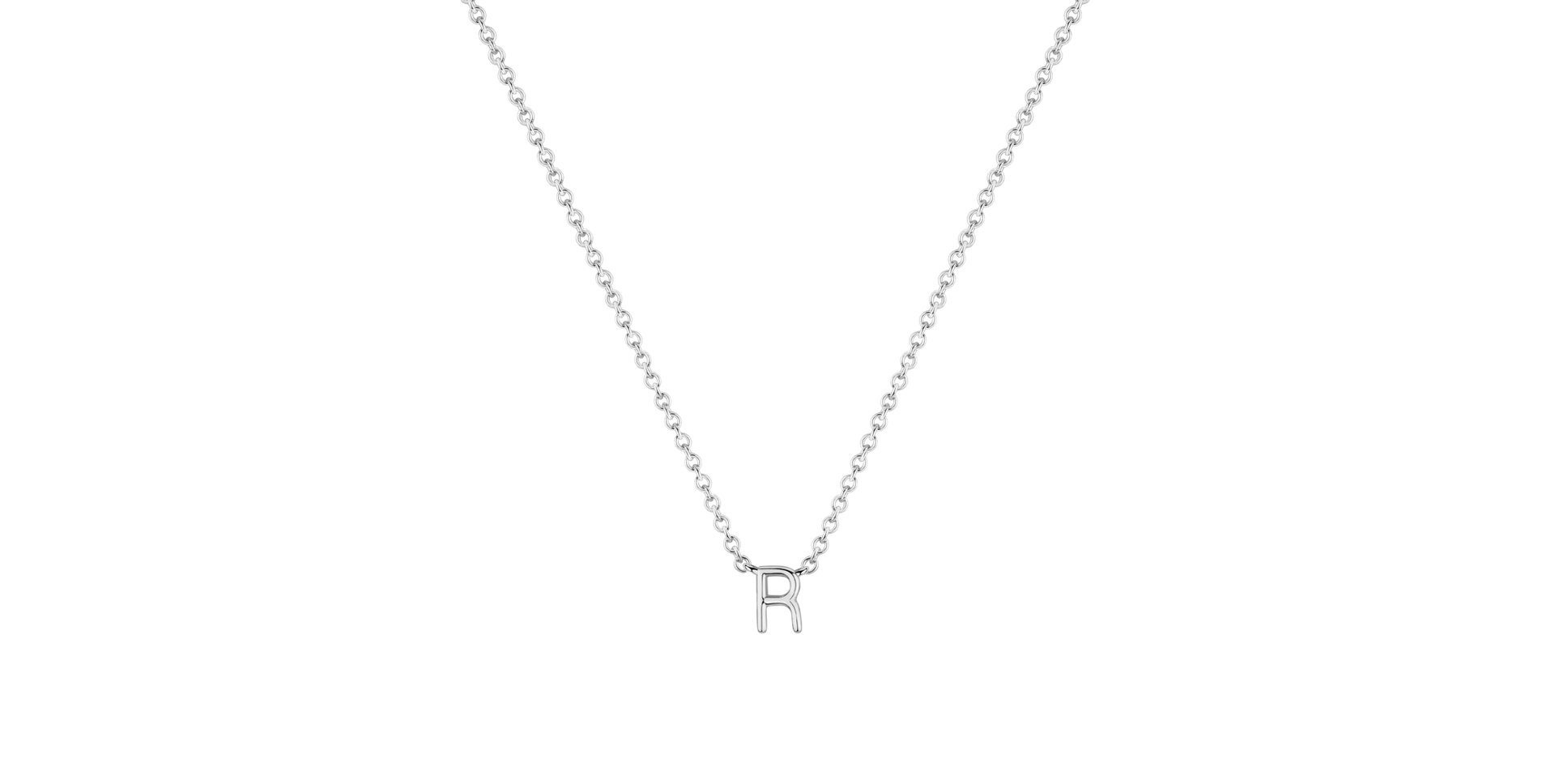 Diamond necklace Round Line R