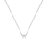 Diamond necklace Round Line R2