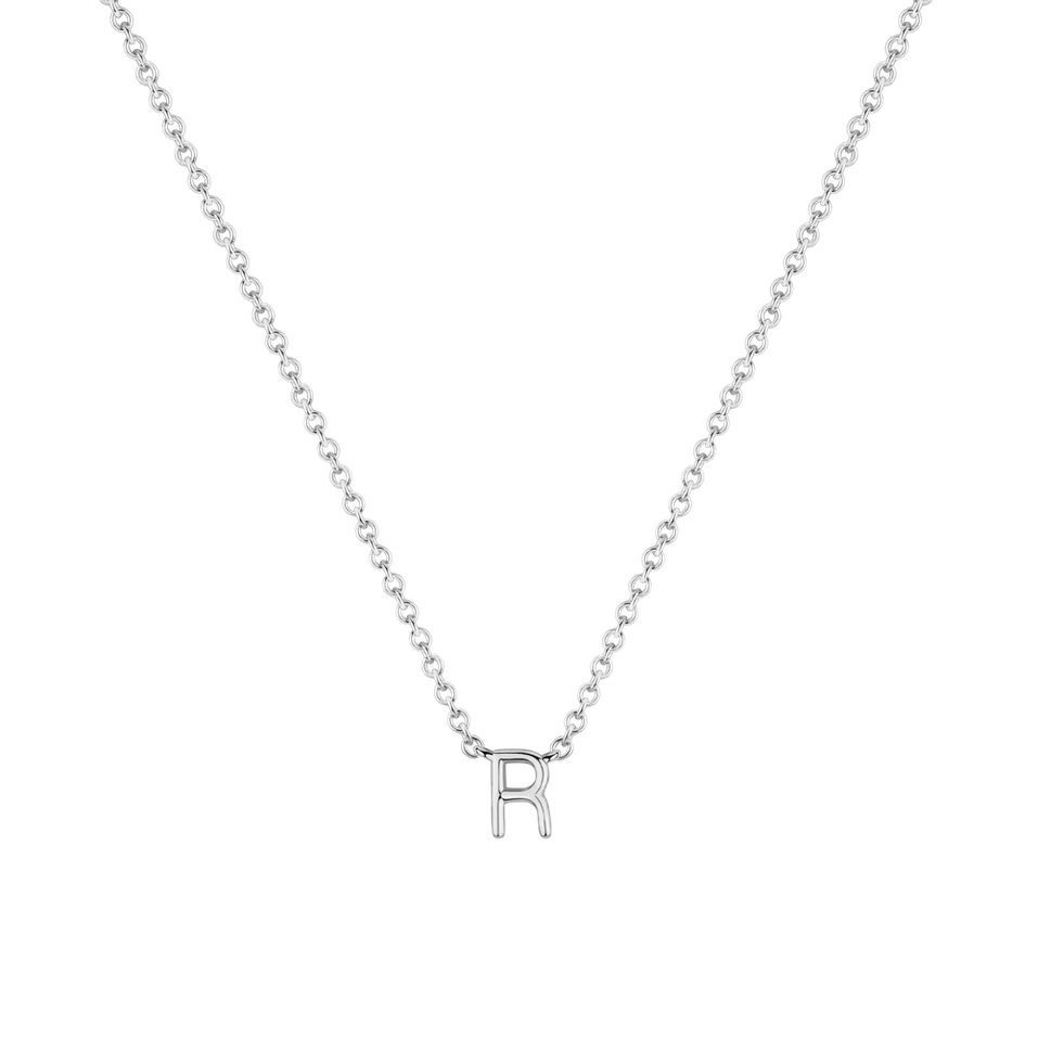 Diamond necklace Round Line R