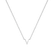 Diamond necklace Round Line V2