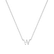 Diamond necklace Round Line W2