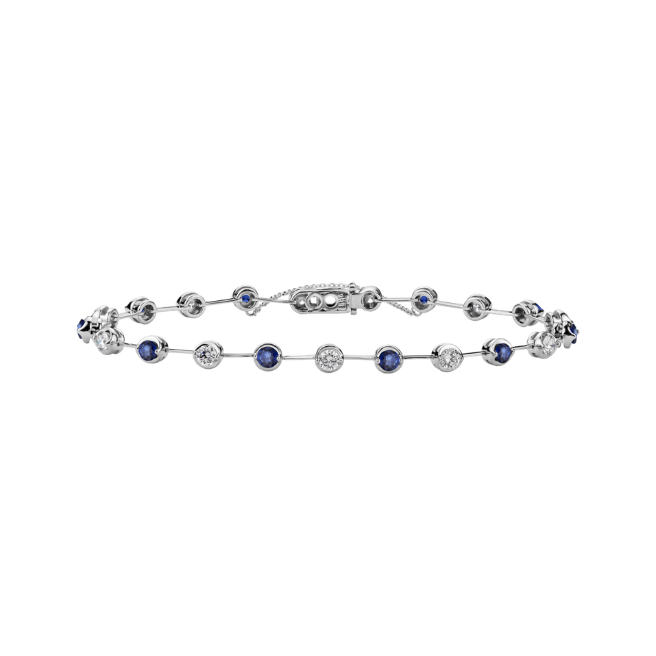 Diamond bracelet with Sapphire Andromeda Sin